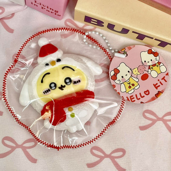 Christmas Usagi Taba Squishy Toy