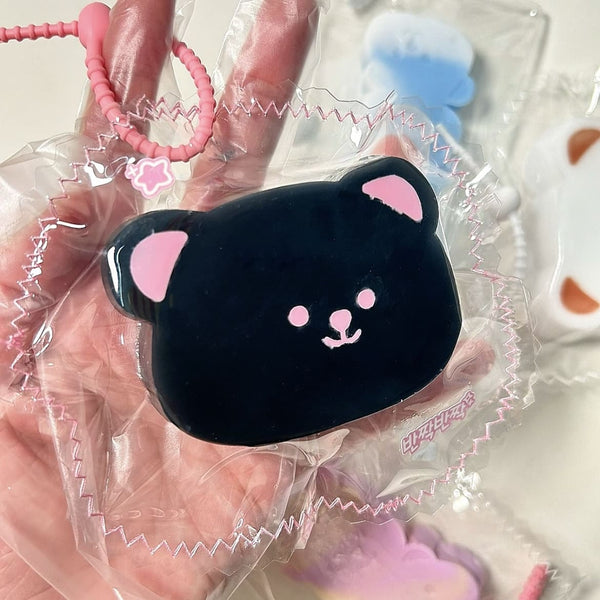 Soft Bear Head Taba Squishy Toy