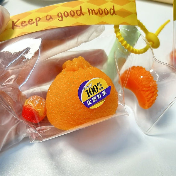 Cute Orange Taba Squishy Toy