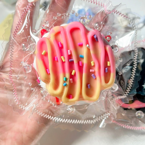 Three-Layer Extra-Thick Cream Biscuit Squishy Toy