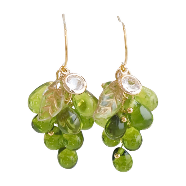 Fruit dangle earrings