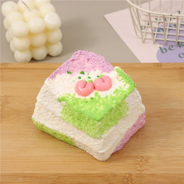 Peach Toast Taba Squishy Toy